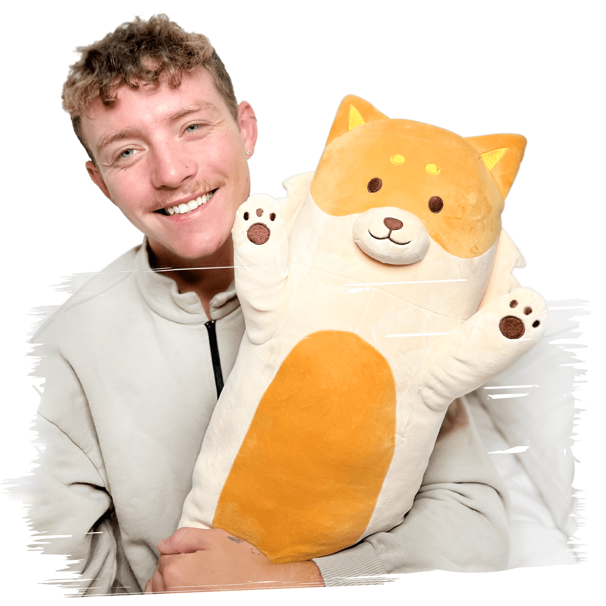 Cojín de peluche Cuddle Paws® Fox