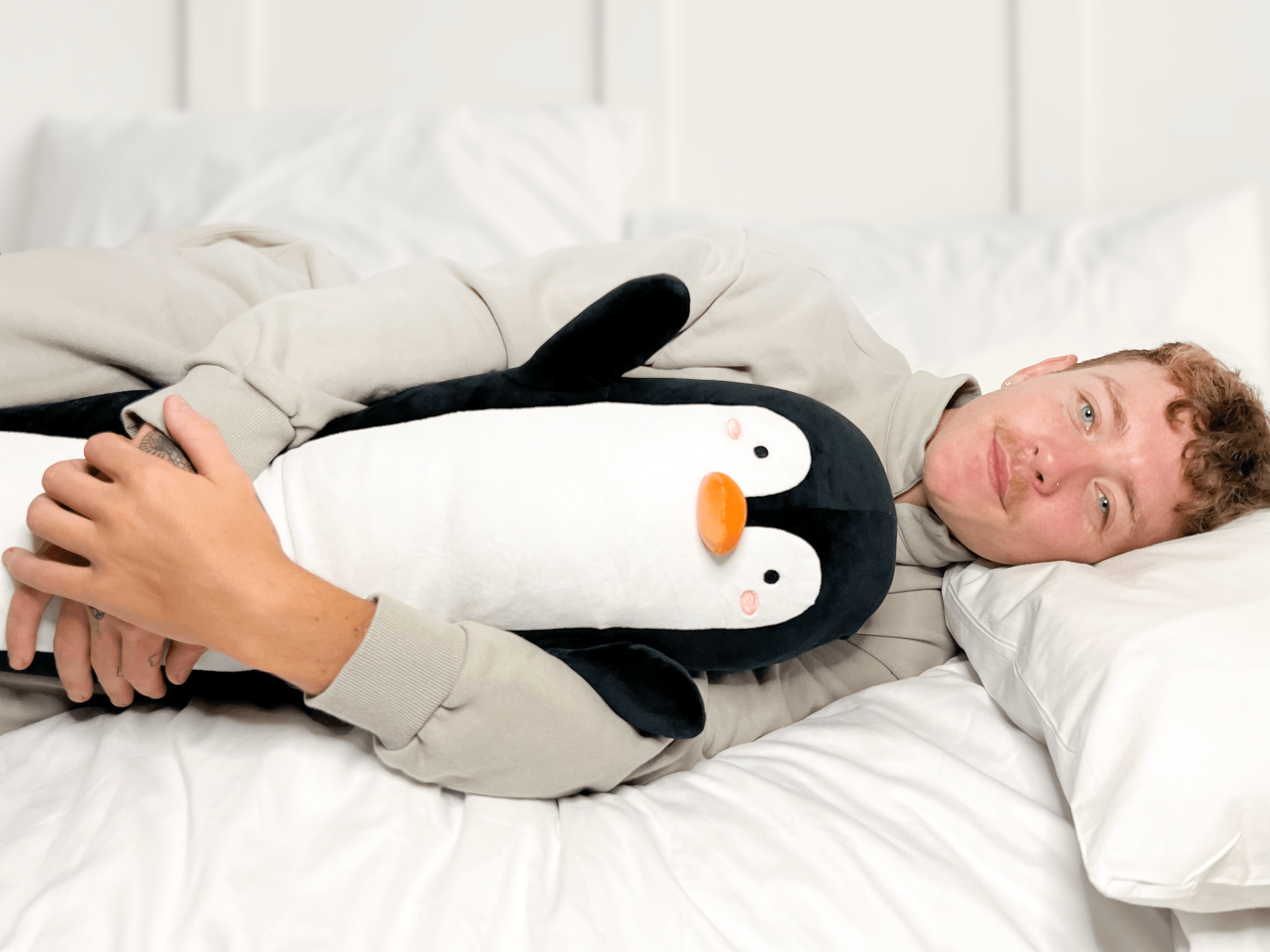Cuddle Paws® Penguin Plush Pillow